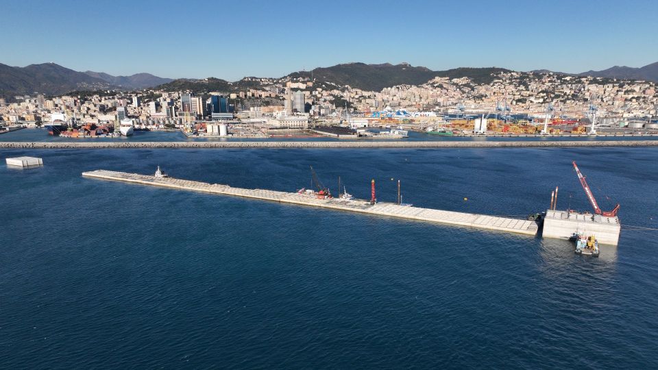 diga foranea genova lavori continuano